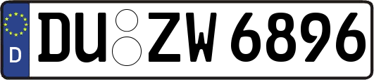 DU-ZW6896