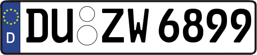 DU-ZW6899