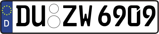 DU-ZW6909