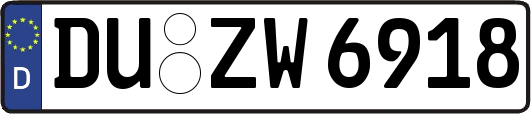 DU-ZW6918