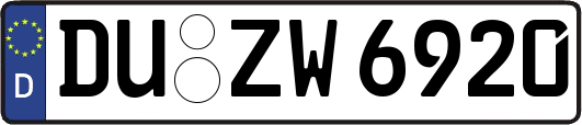 DU-ZW6920