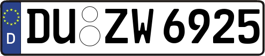 DU-ZW6925