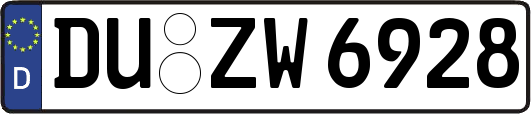 DU-ZW6928