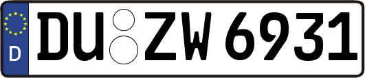 DU-ZW6931