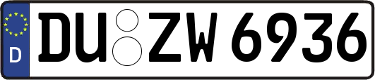 DU-ZW6936