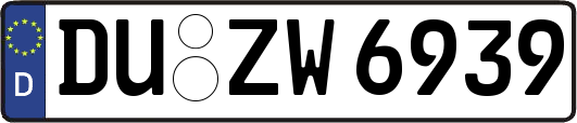 DU-ZW6939