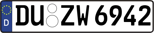 DU-ZW6942