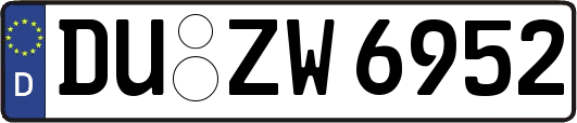DU-ZW6952
