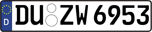 DU-ZW6953