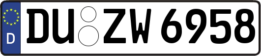 DU-ZW6958