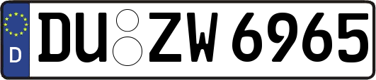 DU-ZW6965