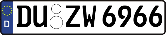 DU-ZW6966