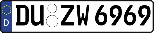 DU-ZW6969
