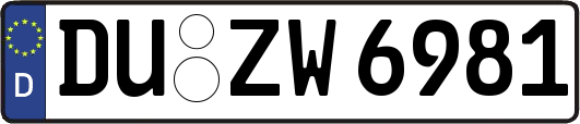 DU-ZW6981