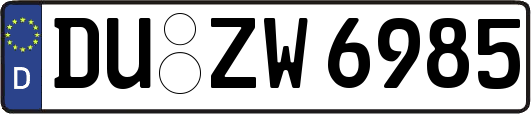 DU-ZW6985
