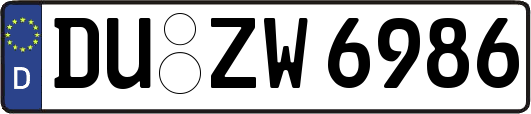 DU-ZW6986
