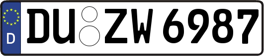 DU-ZW6987