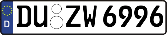 DU-ZW6996