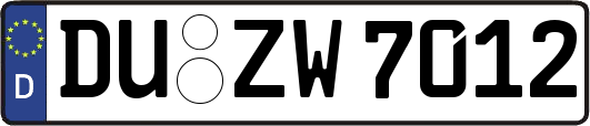 DU-ZW7012