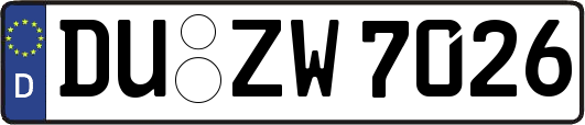 DU-ZW7026