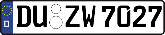 DU-ZW7027