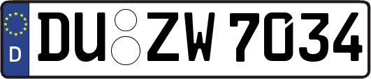DU-ZW7034