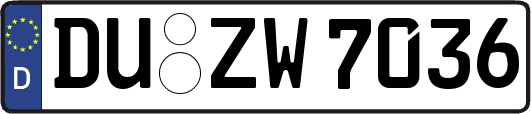 DU-ZW7036
