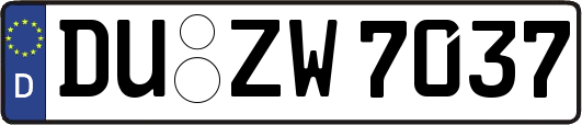 DU-ZW7037