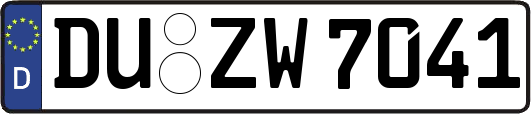 DU-ZW7041