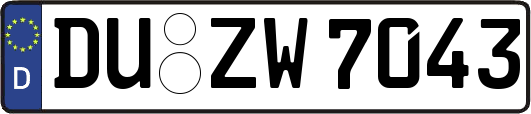 DU-ZW7043