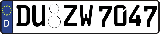 DU-ZW7047