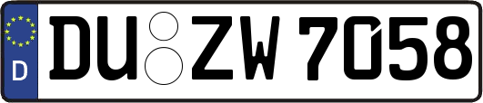 DU-ZW7058