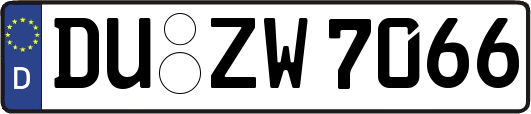 DU-ZW7066