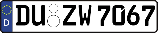 DU-ZW7067