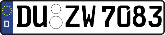 DU-ZW7083