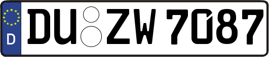 DU-ZW7087