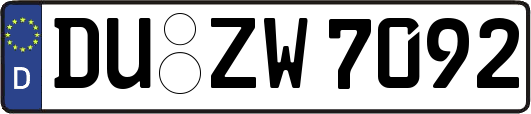 DU-ZW7092