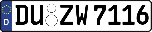 DU-ZW7116