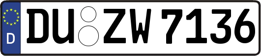 DU-ZW7136
