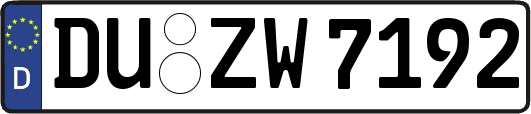 DU-ZW7192