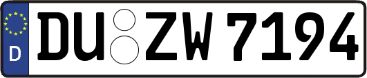 DU-ZW7194