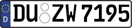 DU-ZW7195
