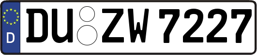 DU-ZW7227