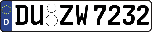 DU-ZW7232