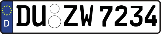 DU-ZW7234