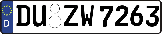 DU-ZW7263