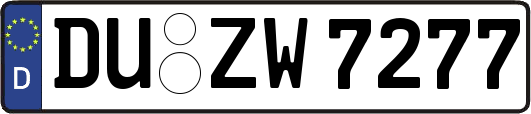 DU-ZW7277