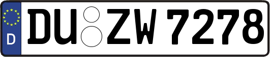 DU-ZW7278