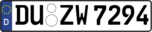 DU-ZW7294