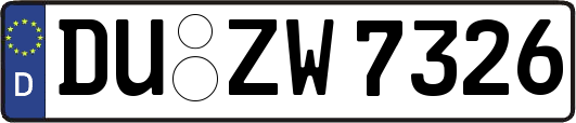 DU-ZW7326